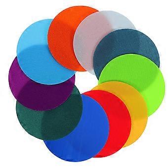 Colorful Nylon Carpet Markers for Classroom Use 10Pcs Floor Dots for Activities