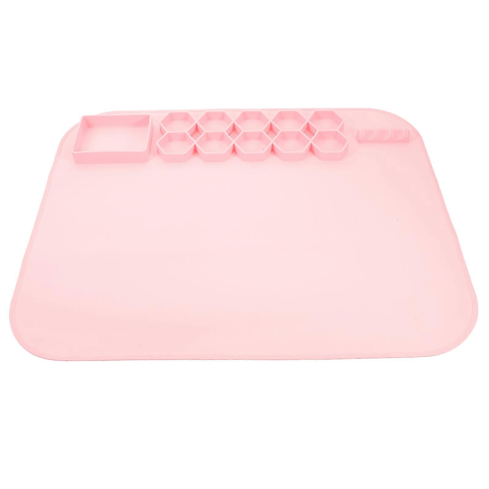 Silikon-Malmatte, 3-teilig, in Rosa