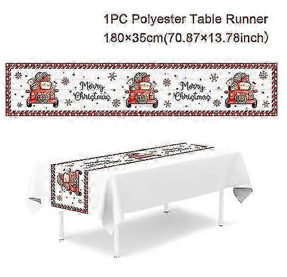 Multilingual Xmas Table Runner