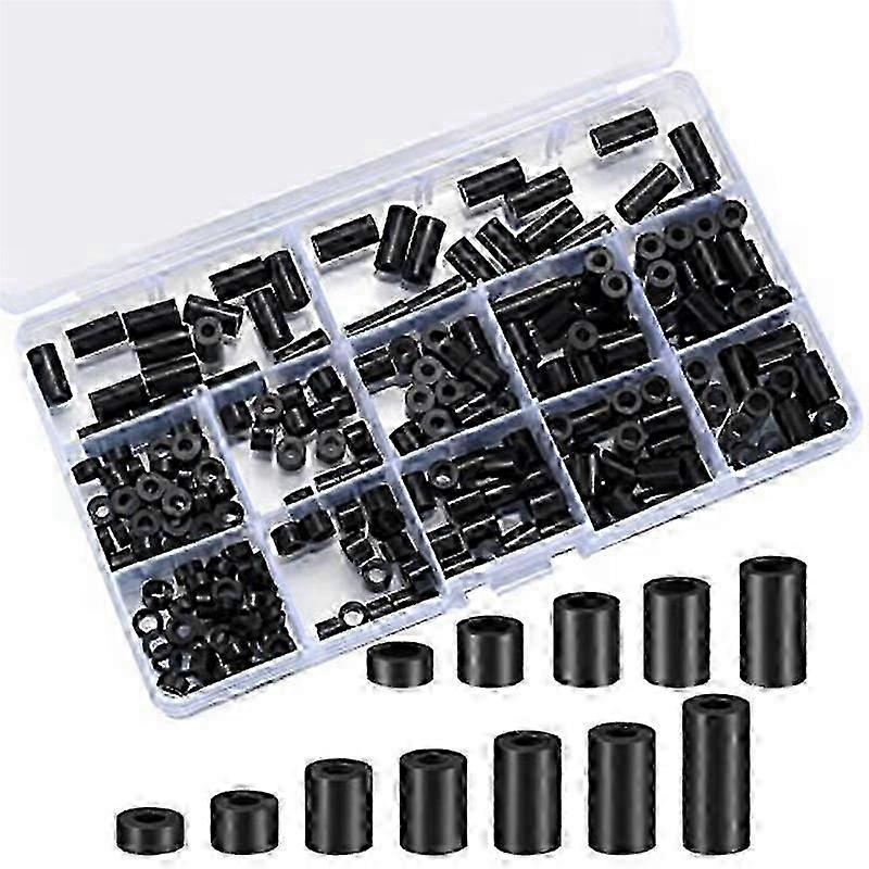 Black Nylon Spacers for Outlet Mounting