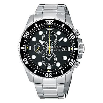 Lorus Watches Quartz Analog Man Watch with RF887CX9 Stainless Steel Bracelet