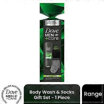 Dove Men+Care Refresh+Care Wash & Socks Gift Set 1 piece, Choose pack 1,2,3 or 4