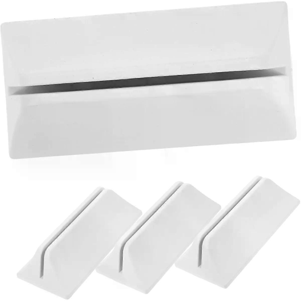 4pcs Partition Bracket Screen Stand Base with 4mm Clamp Support