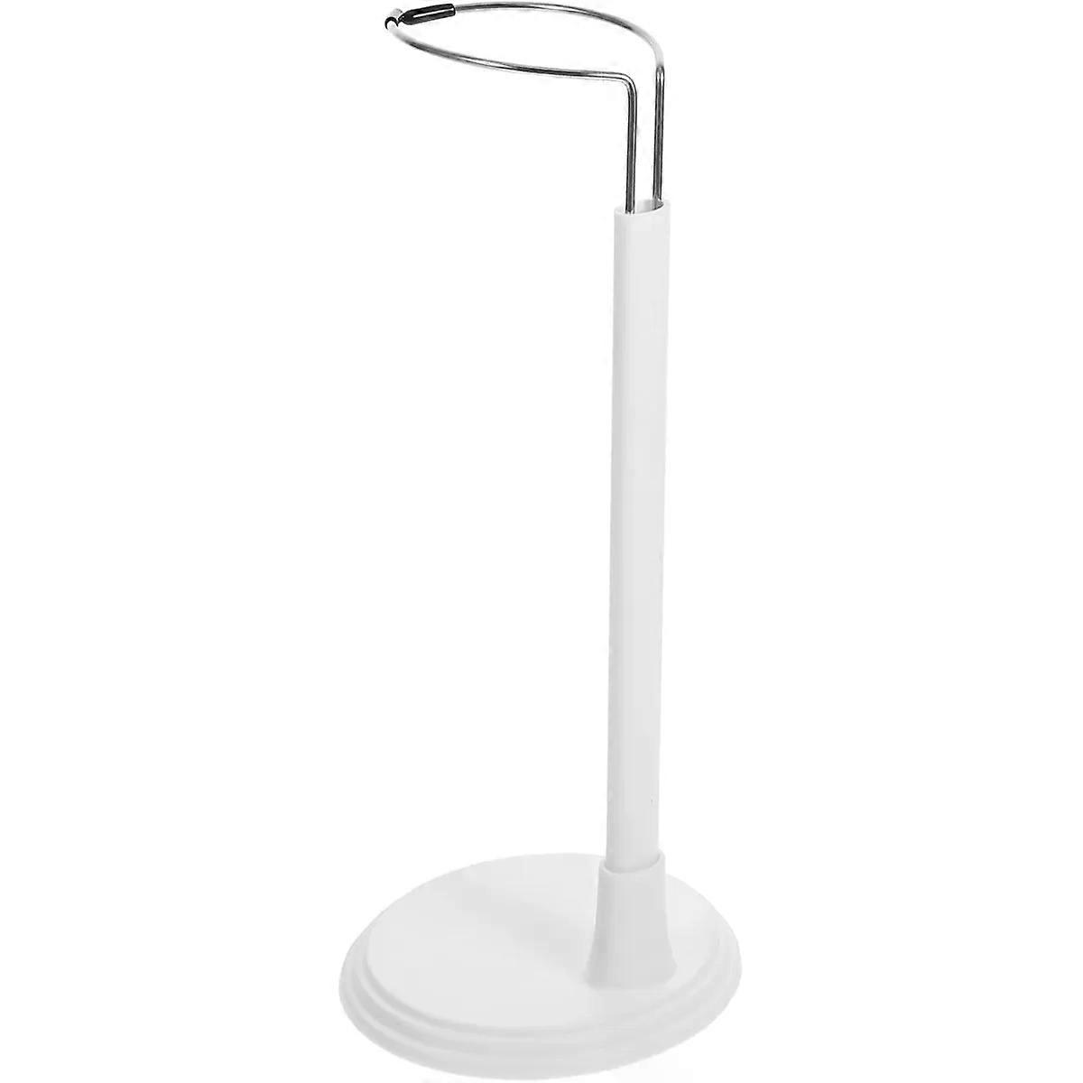 Model Stand Adjustable Height White ABS Steel Display