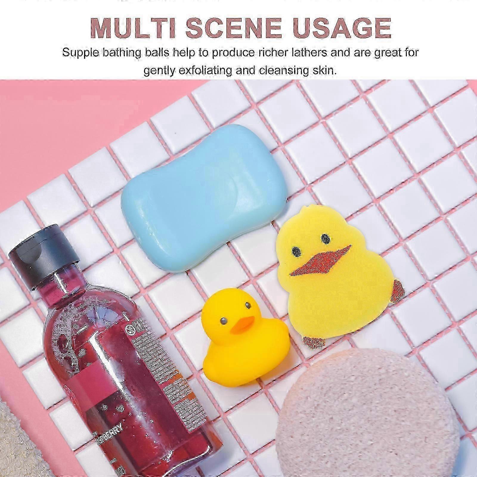 Cute Sponge Bath for Bathing Sponge Bath Tool for Baby