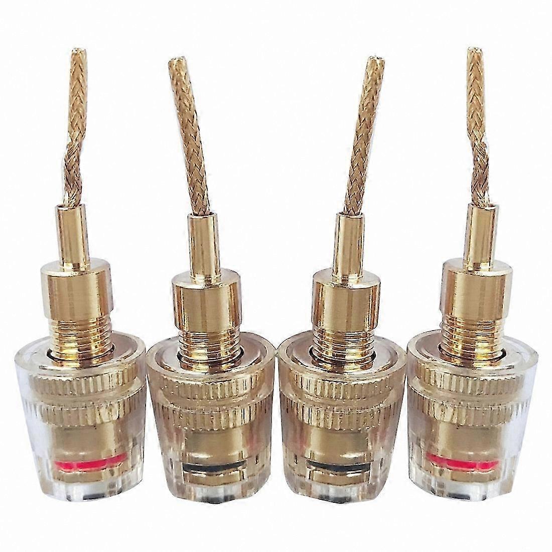 HiFi DIY Gold Plated Copper Terminal Kit