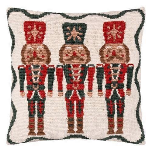 Furn Tufted Nutcracker Christmas Cushion Cover