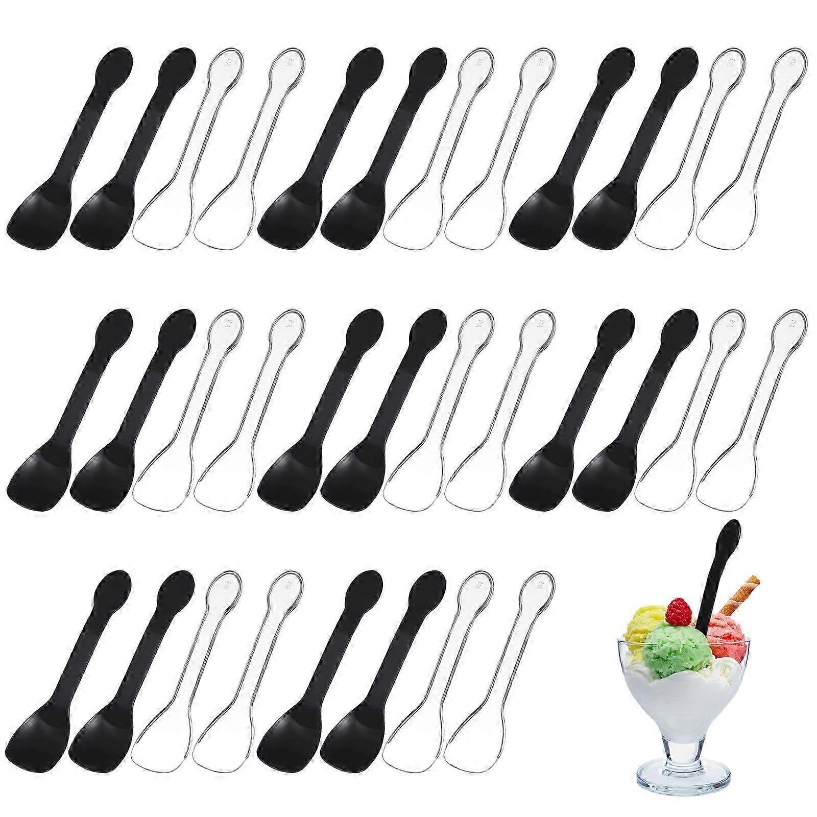 Plastic Spoons compatible with Eating Use 200Pcs Assorted Color