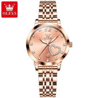 OLEVS 5189  Watch   Luxury Brand Stainless Steel  Lady Quartz Watch Best Gift Fashion Watches for Woman