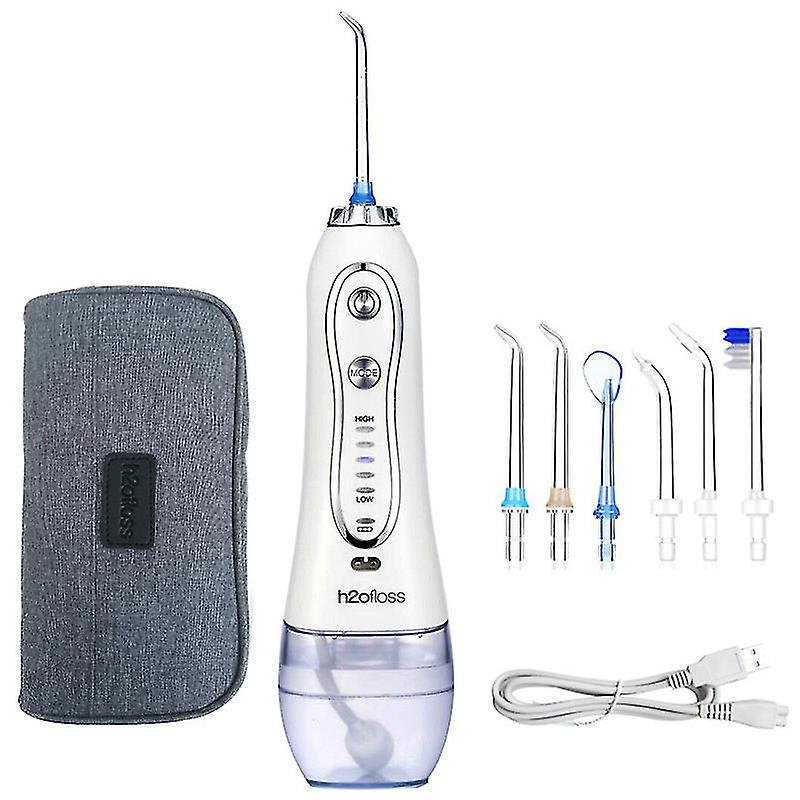 Oral Irrigator For Teeth Water Flosser Usb Rechargeable Portable