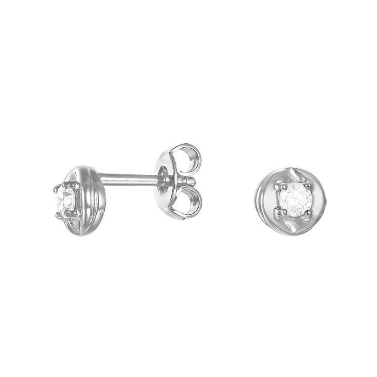 ESPRIT women's earrings silver cubic zirconia ESER92899A000