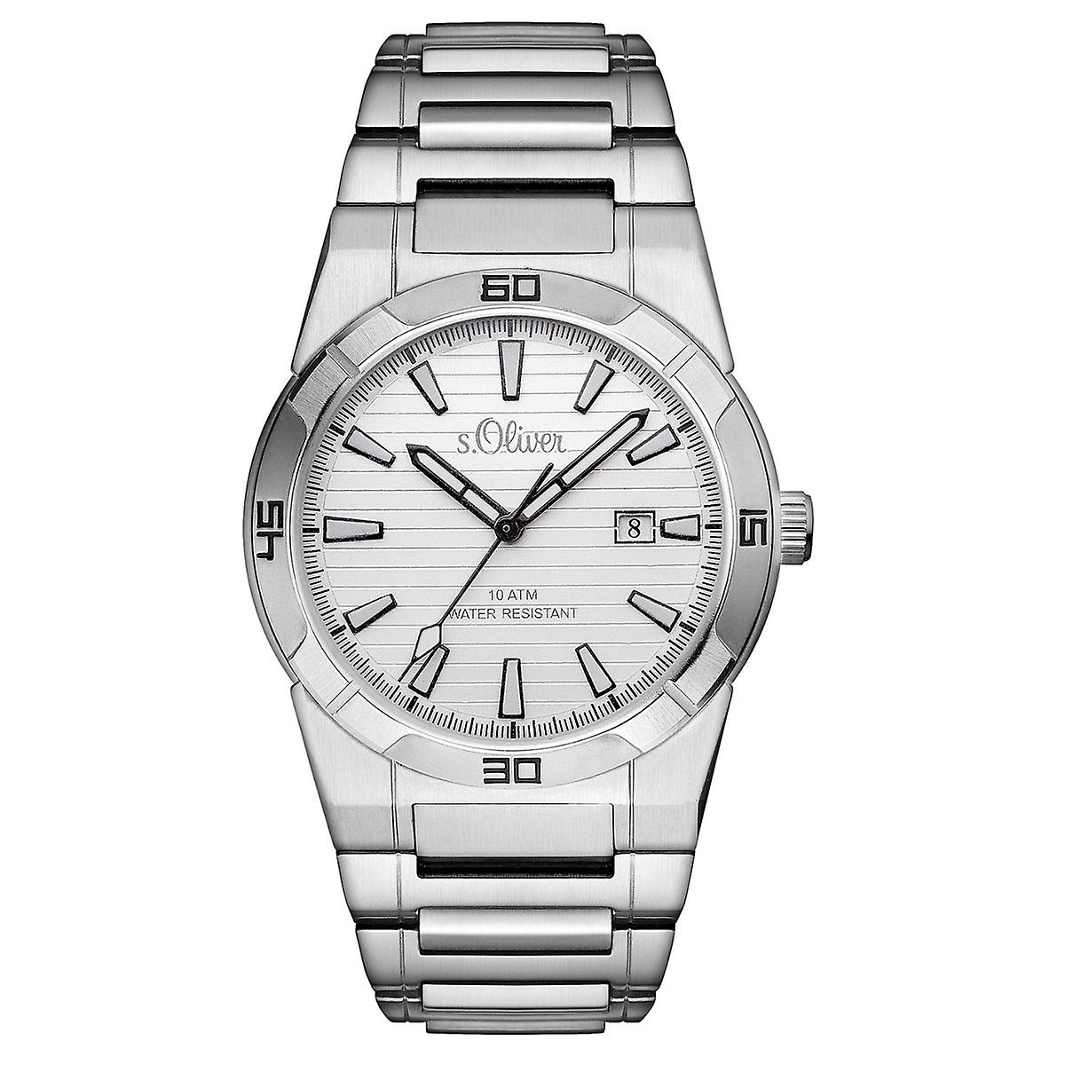 s.Oliver men's wrist watch analog quartz SO-15157-MQR