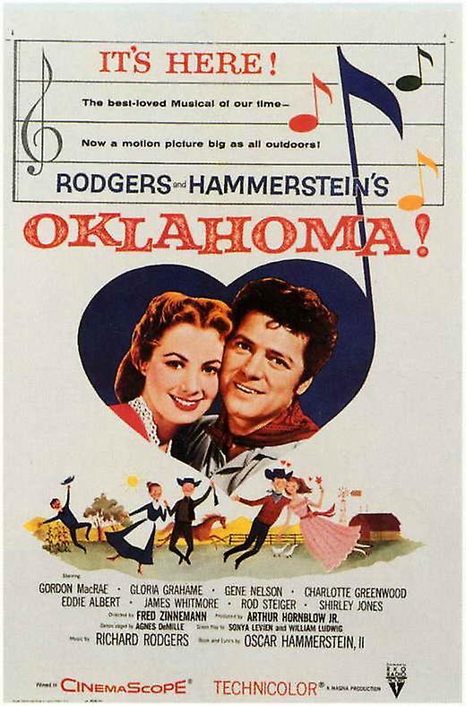 Oklahoma Film Afişi (11 x 17)