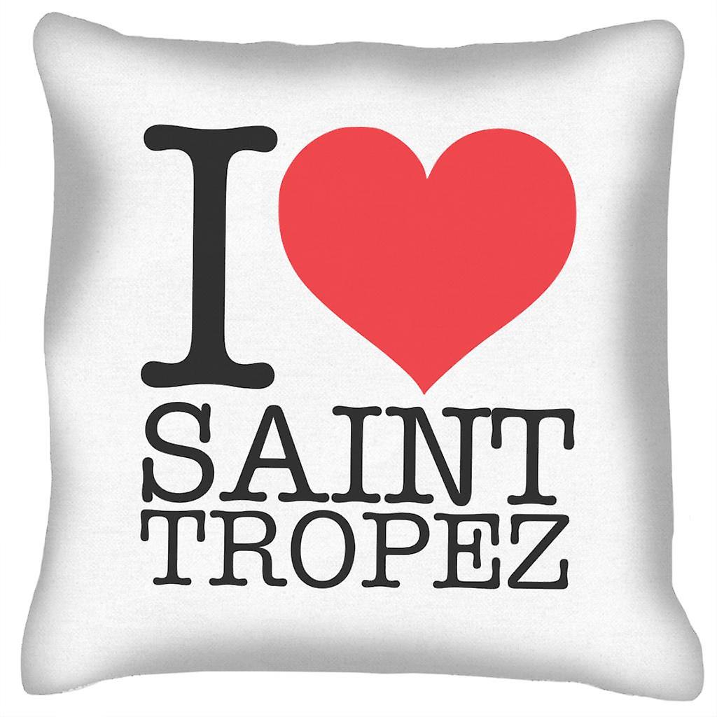 I Love Saint Tropez Cushion