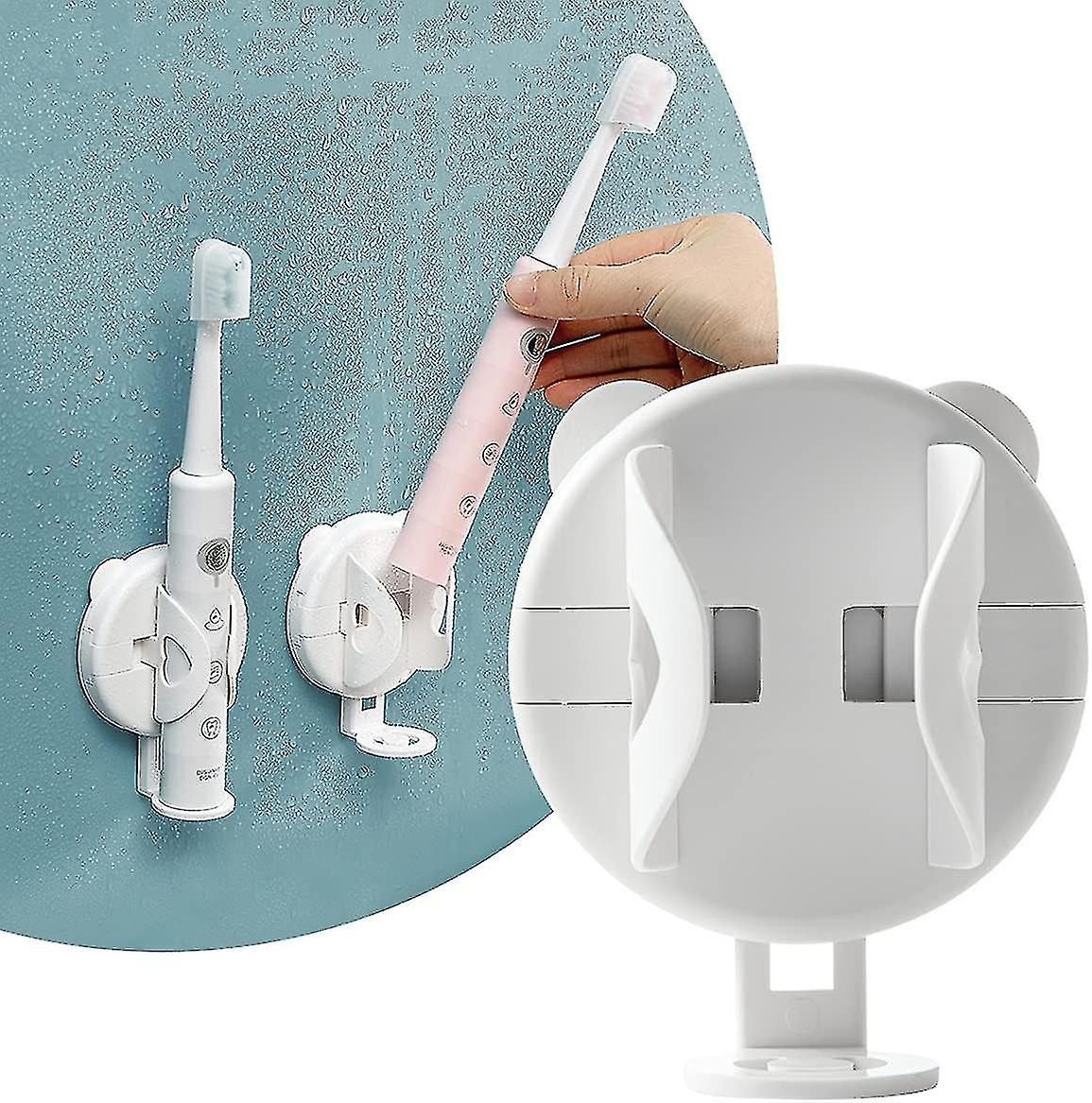 2 Pack Electric Toothbrush Holder, Wall Mounted Toothbrush Holder