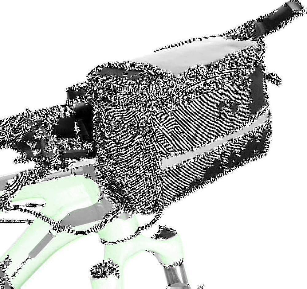 دراجة المقود حقيبة تخزين حقيبة للماء مع شرائط عاكسة