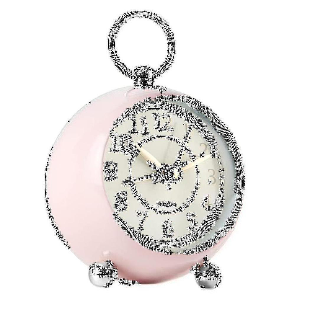 Silent Bedside Clocks Battery Operated Desk Clock Bedroom Alarm Clock