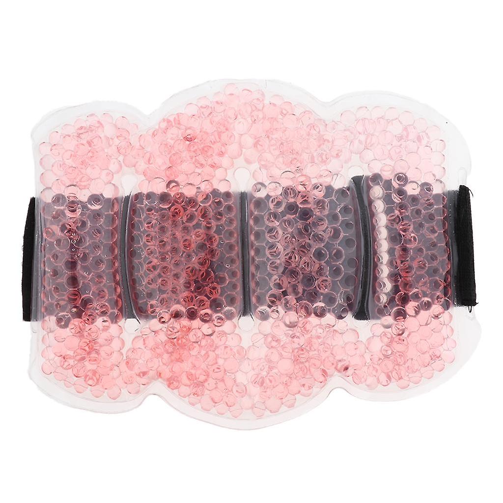 Reutilizable Gel Beads Hot Cold Compress Ice Pack Codo Muñeca Muscle Wrap Pink