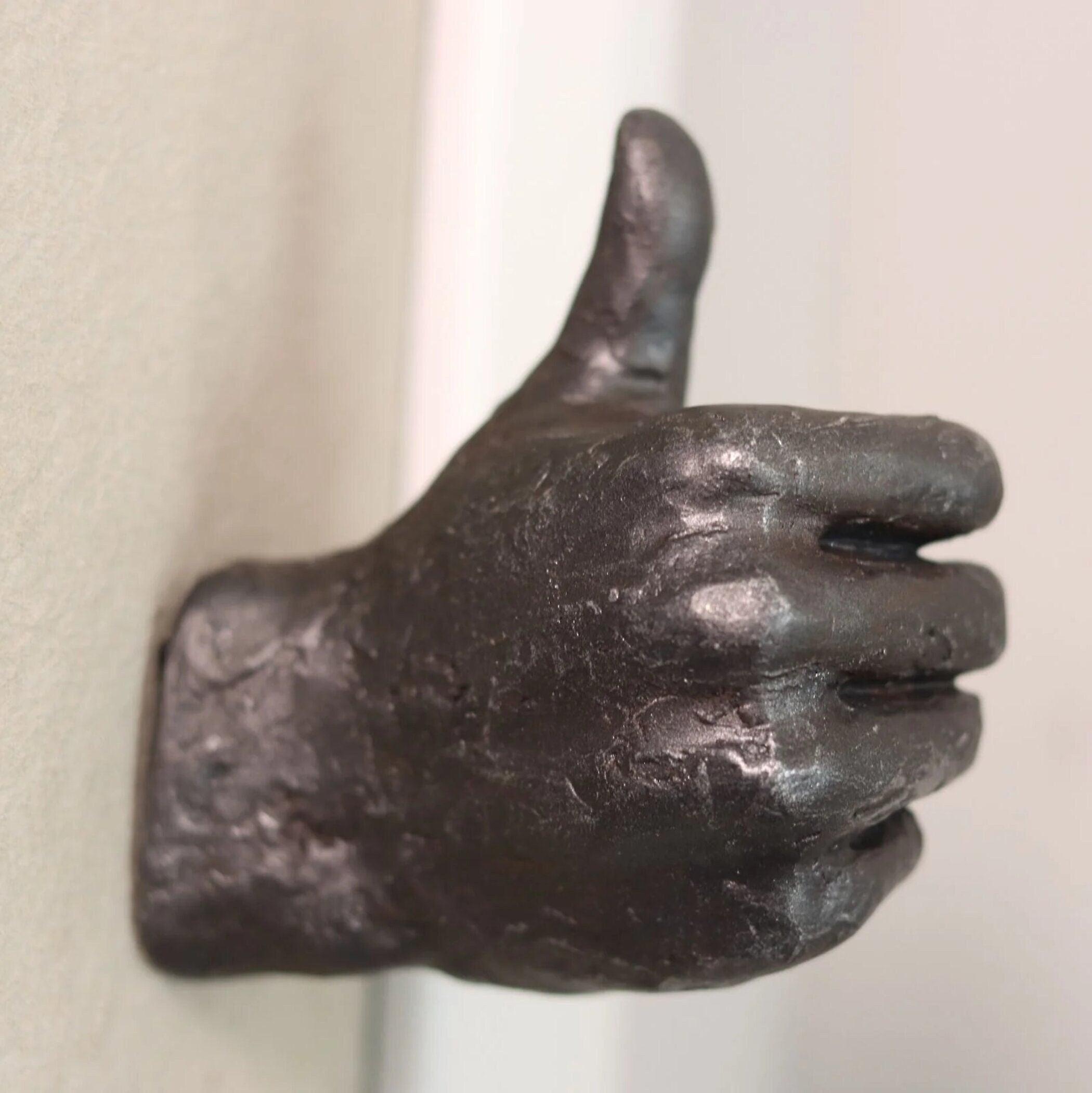 Thumbs Up Coat Hook Figurine By Allianceinteriorsltd