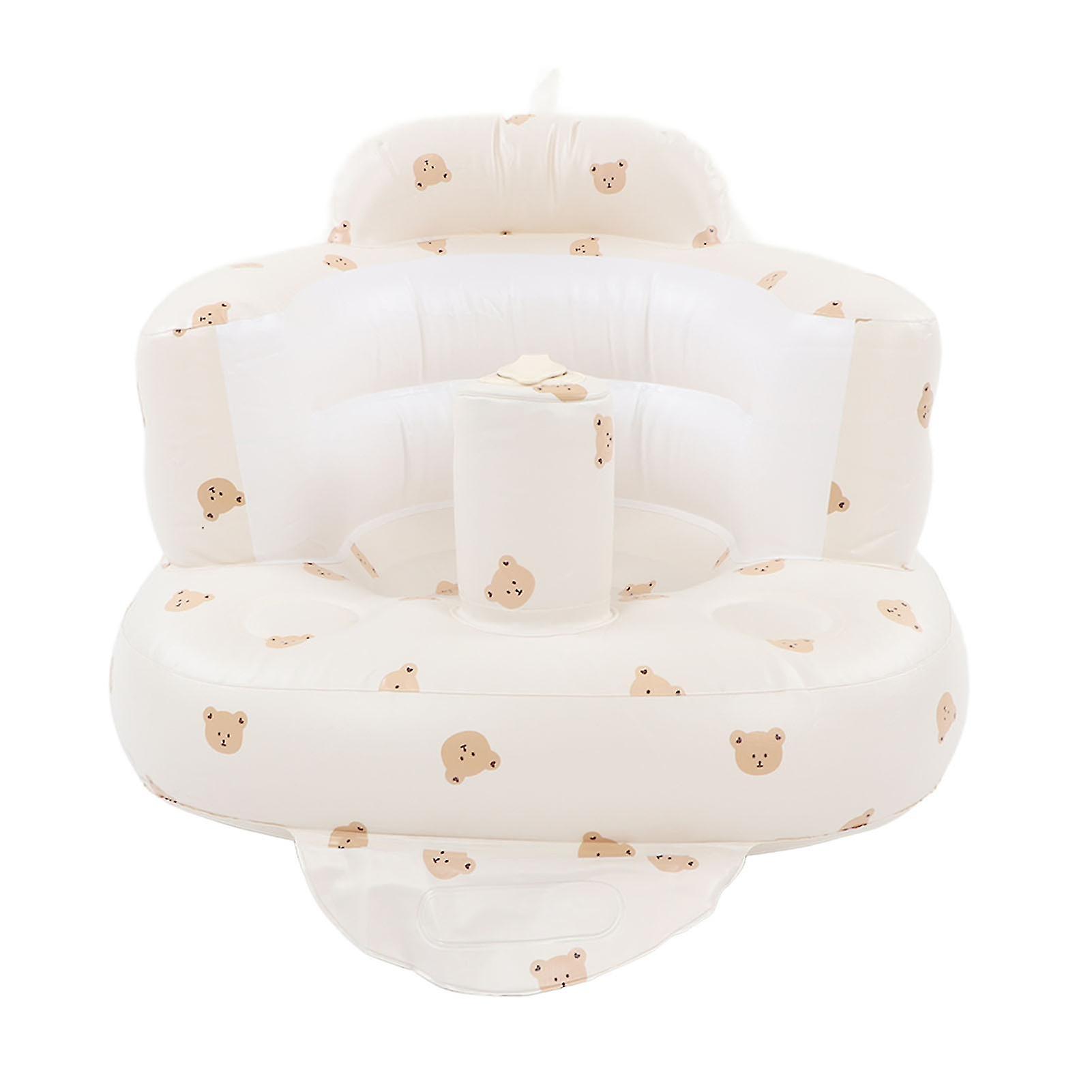 Siège gonflable pour bébé, siège pliable pour tout-petit, chaise de bain inoffensive, siège bébé aéré, chaise réglable