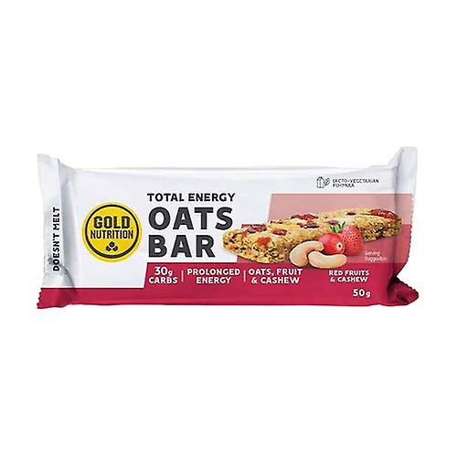 Total energy oat bar (red berries and cashews) 1 bar of 50g (Red Berries)
