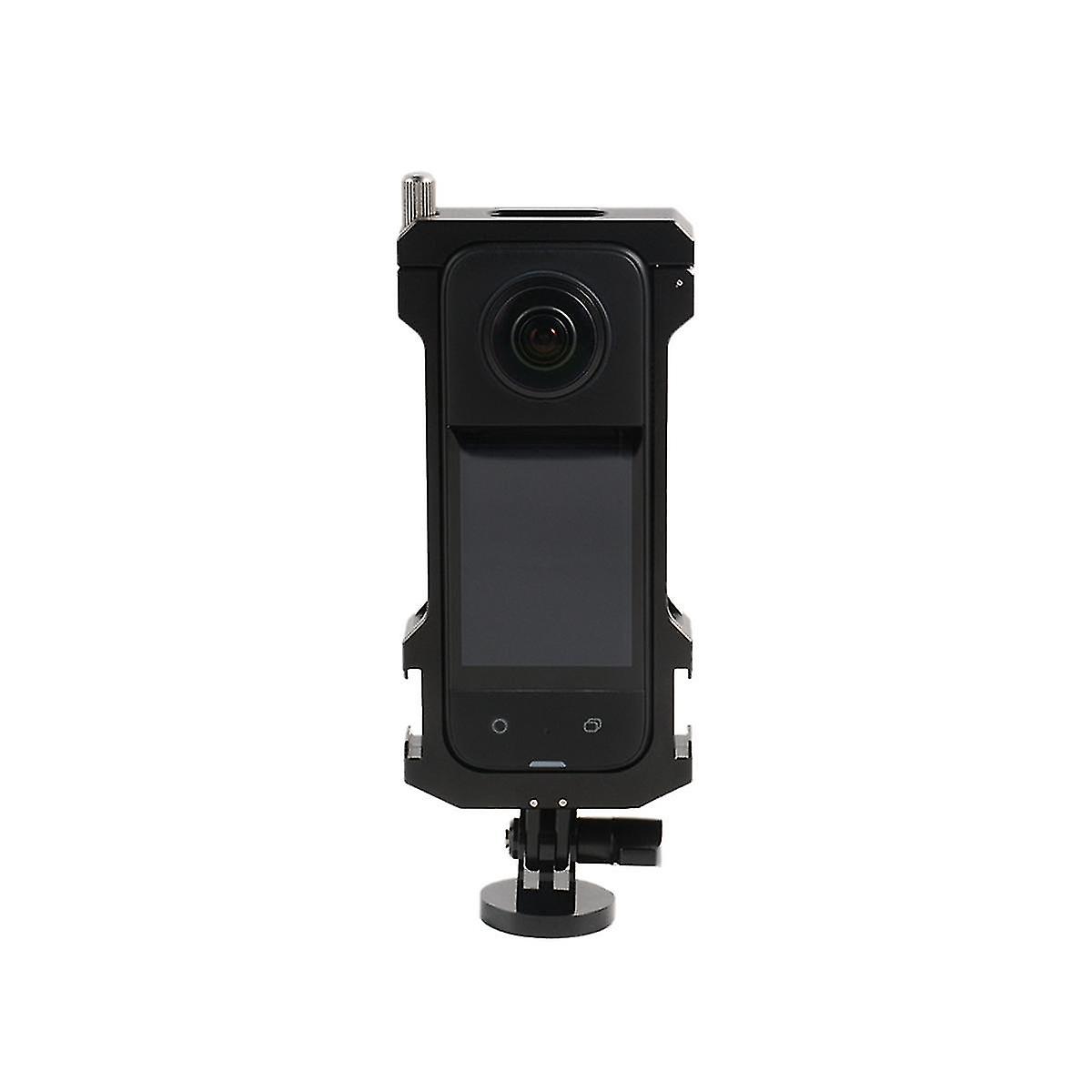 For Insta 360 X3 Metal Protective Ca Pamic Act Camera Case With Shoe Mount For Insta
