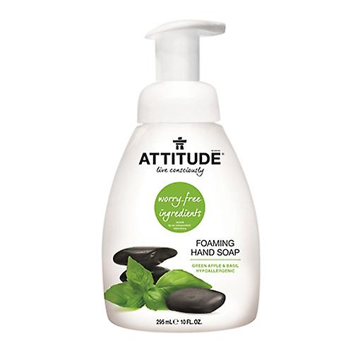 Attitude Foaming Hand Soap, Green Apple & Basil 10 fl oz (Pack of 1)
