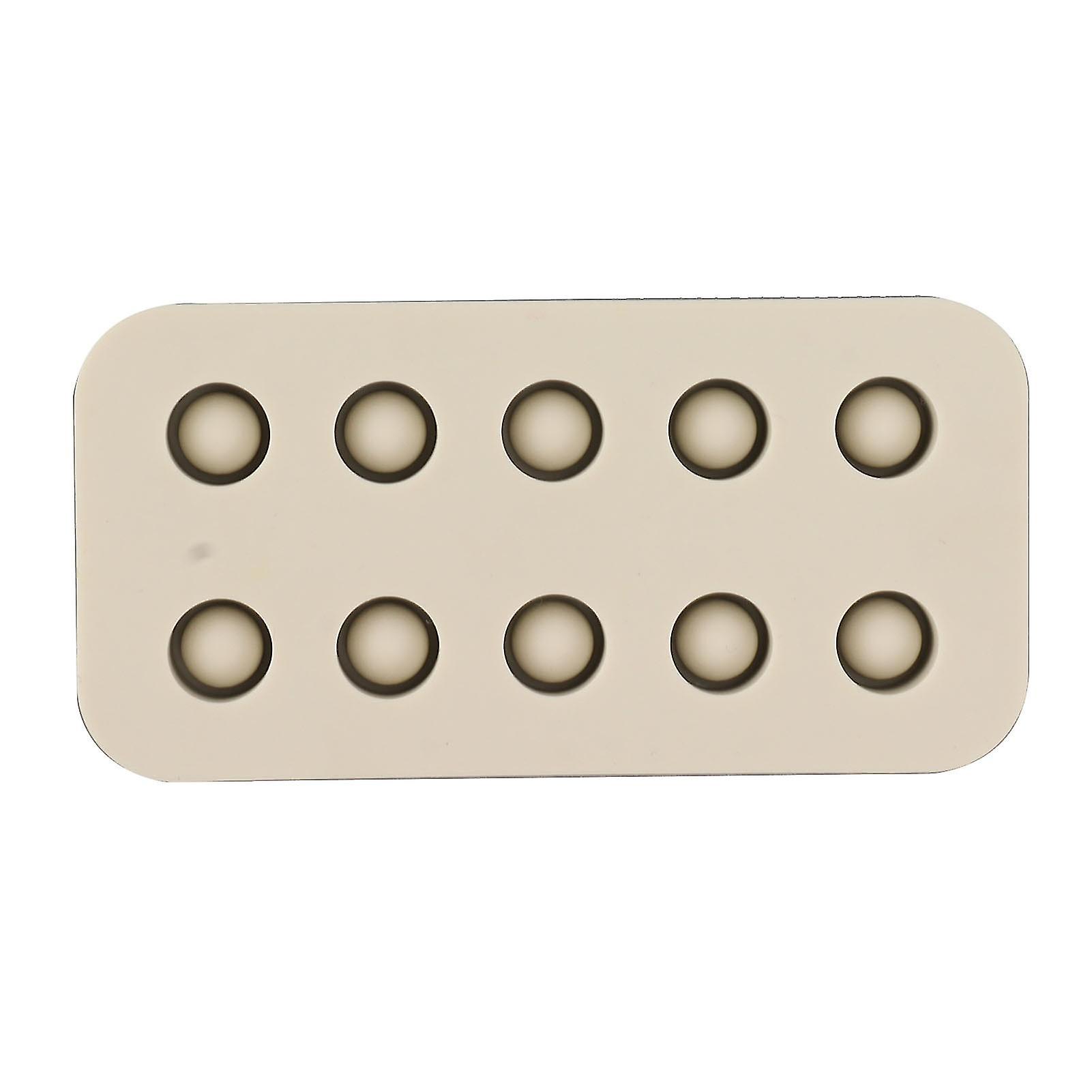Silicone mold for wax queen grafting, 2 rows, 96 x 48 x 14 mm