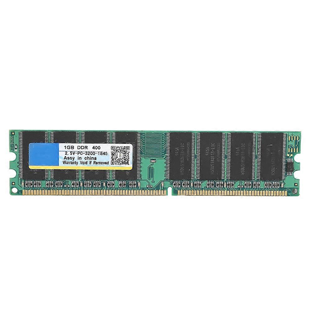 1GB DDR 400MHz 184Pin RAM - Totalmente compatible con placas base de escritorio