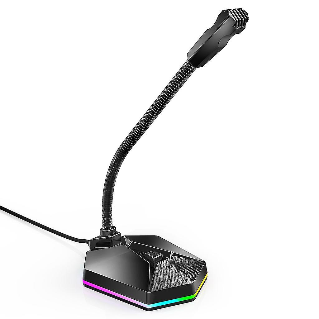 Usb Microphone For Laptop And Computers Adjustable Studio Singing Gaming