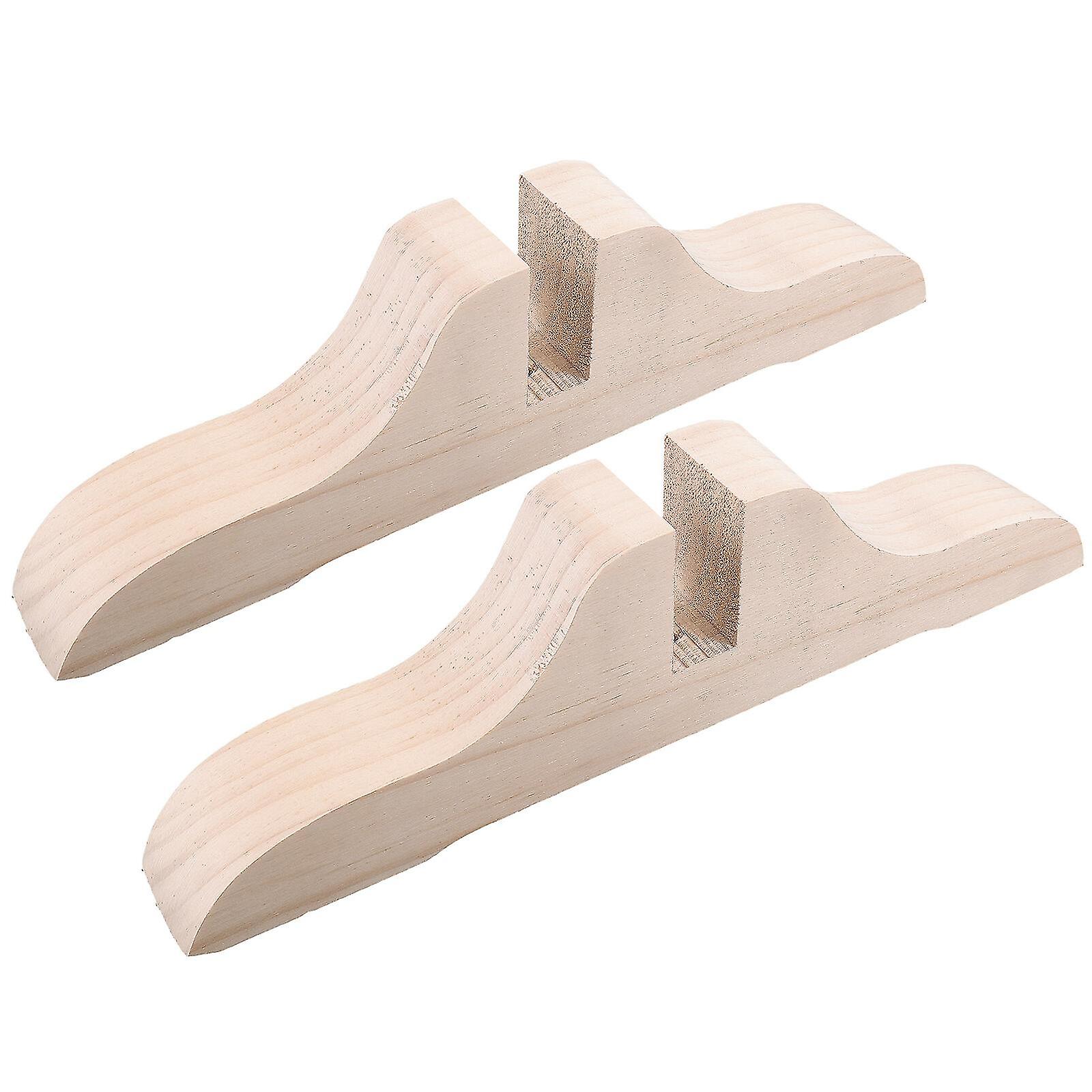 2pcs Room Divider Stand Screen Panel Feet Room Divider Bracket Partition Base