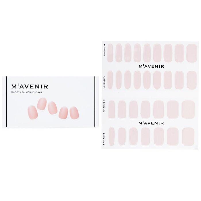 Mavenir Nail Sticker - # Salmon Rose Nail 32pcs