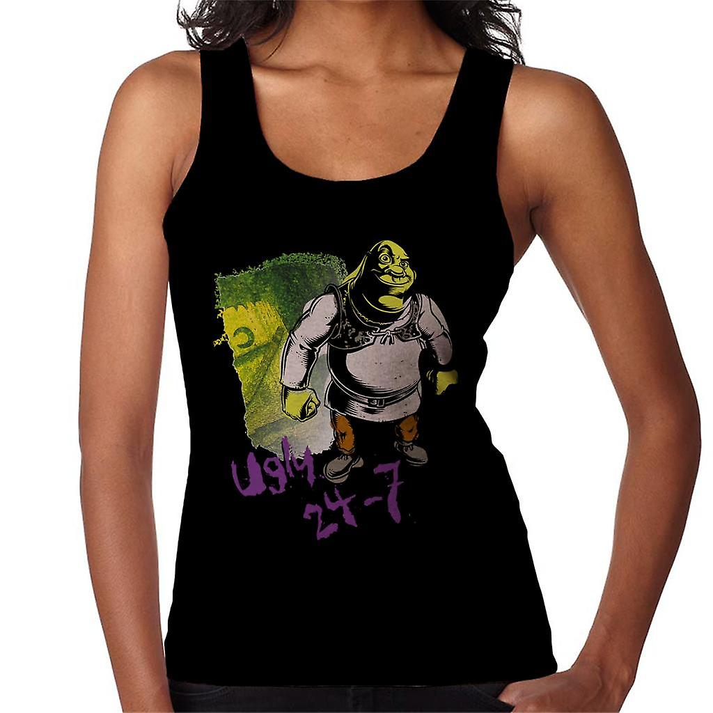 Shrek Ugly 24 7 Quote Women's Vest