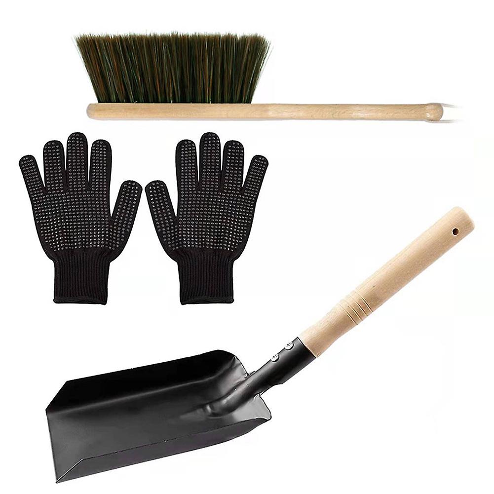 Fireplace Cleaning Set High Temperature Reisitance Fireplace Washing Tools for House