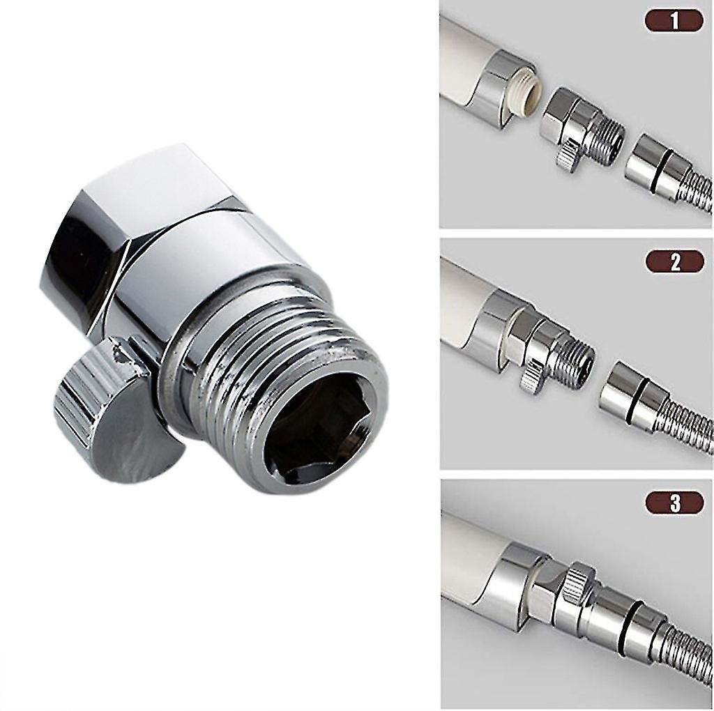 Shower Stop Valve Switch Connector Spray Gun Pause Water Quick Open Transfer Flow Regulatortowel Set