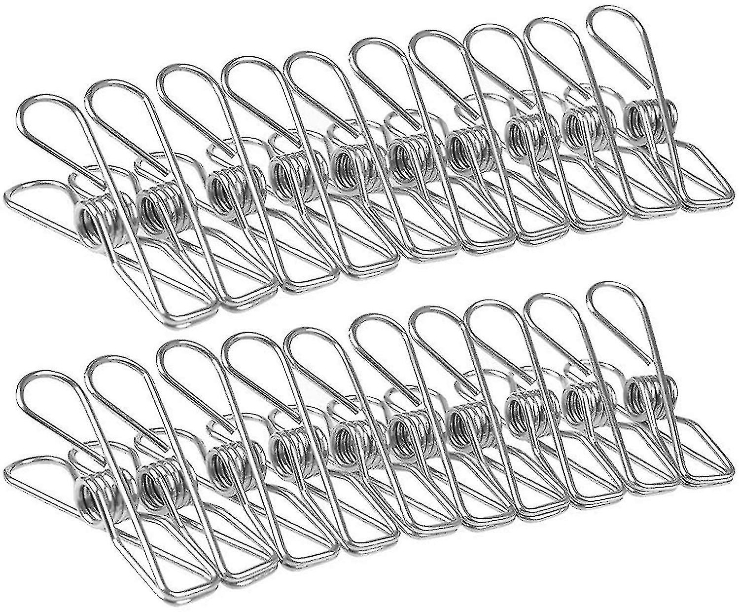 120 Pieces Unbreakable Durable Non-rusting Pliers Clothespins