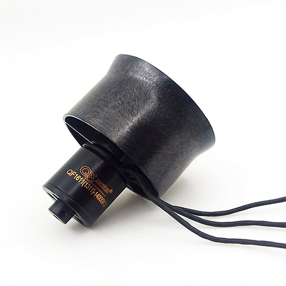 QX-MOTOR 30mm EDF 6Blade Ducted Fan With QF1611-14000KV Brushless Motor 2-4S for RC Airplane