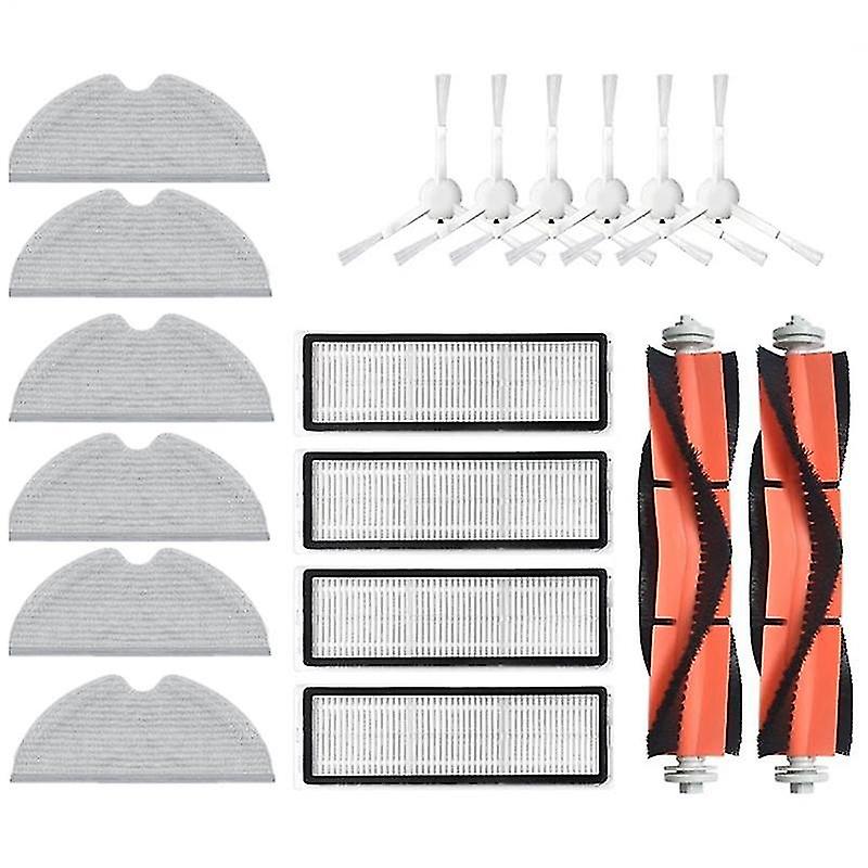 Hepa Filter Main Side Brush Mop Kit For Xiaomi Mijia