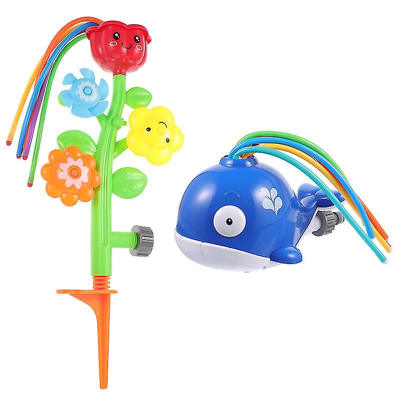 2pcs Cartoon Shape Bathing Toy