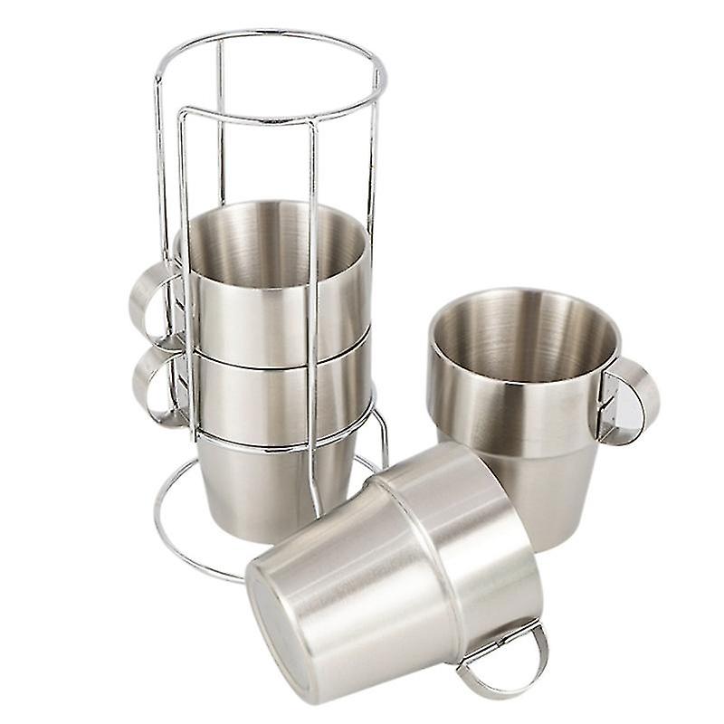 1set Stainless Steel Water Mug