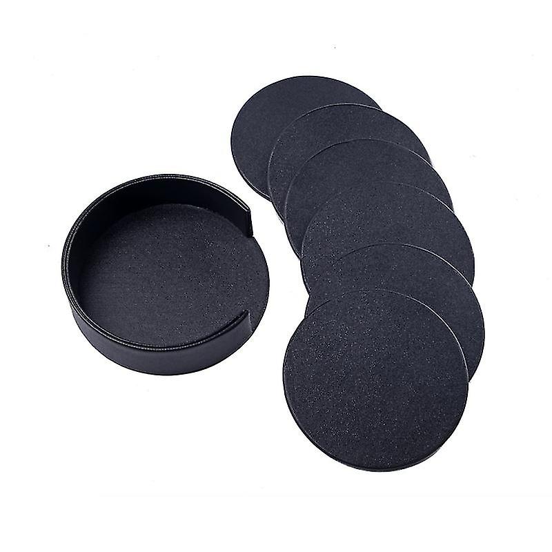 6pcs Leather Drink Mat