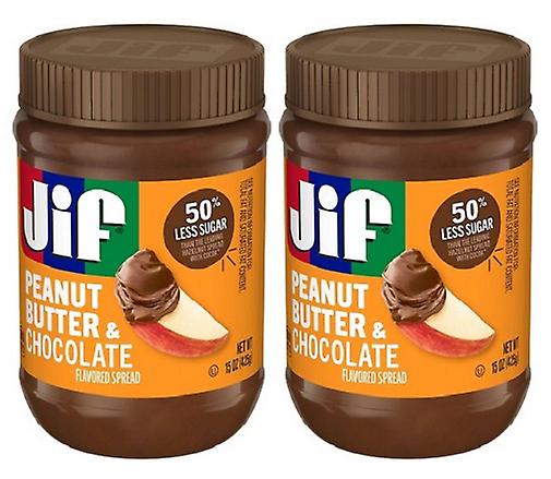 Jif Peanut Butter & Chocolate Flavored Spread 2 Pack