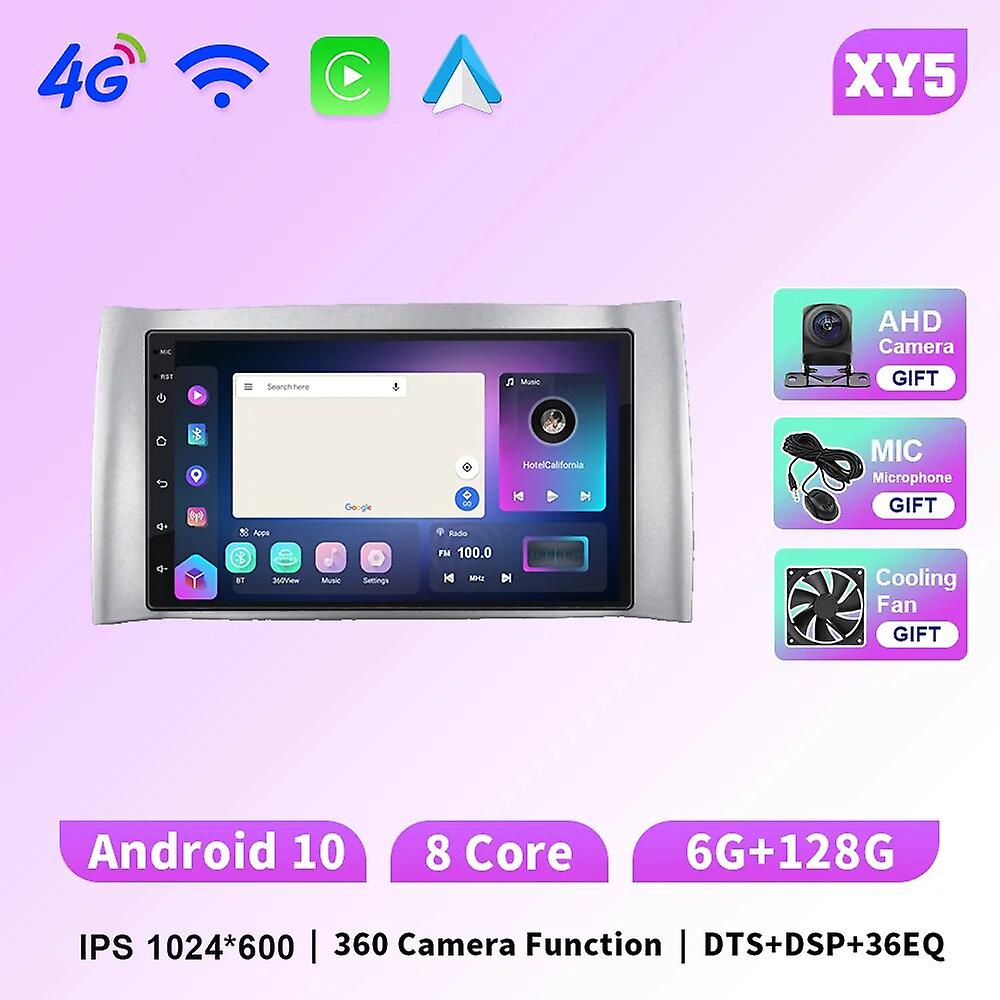 8g+128g Car Head Unit Auto Multimedia Radio Player For Chery Kimo A1 J1 2007 2008 2009 Gps Navigation Carplay Rds Dsp