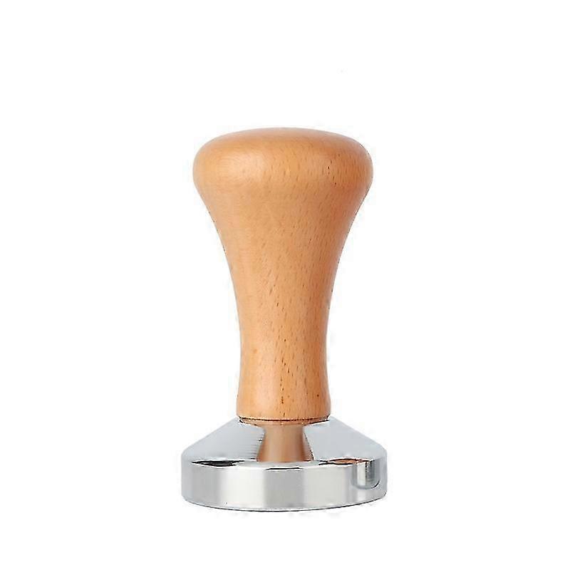 Light Brown Stainless Steel Coffee Tamper A-shaped Coffee Press