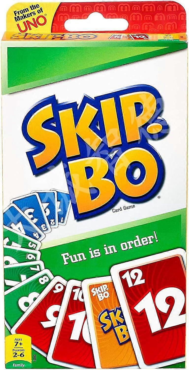 Skip Bo Card Game, Family Card Game