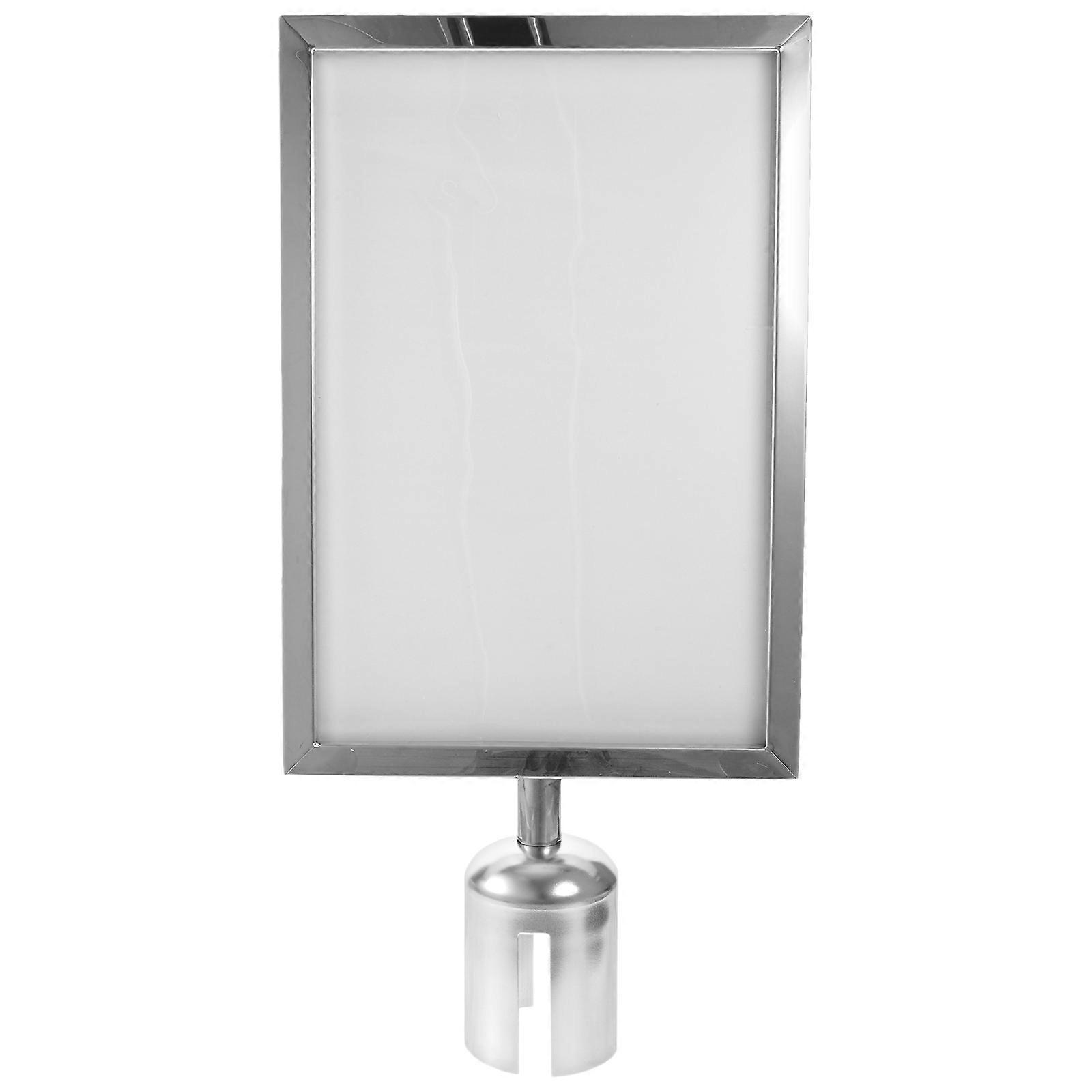 حامل علامة الدعامة عمودي قابل للسحب حزام Stanchion صورة تسجيل الإطار