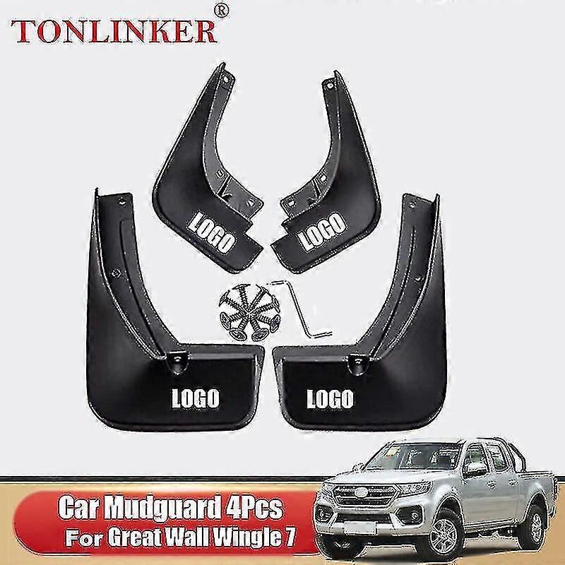 Pickup Car Mudguard For Great Wall Gwm Wingle 7 2020 2022 2022- Front Rear Mud Flaps Splash Guards Fender Mudflaps 4pcs Set