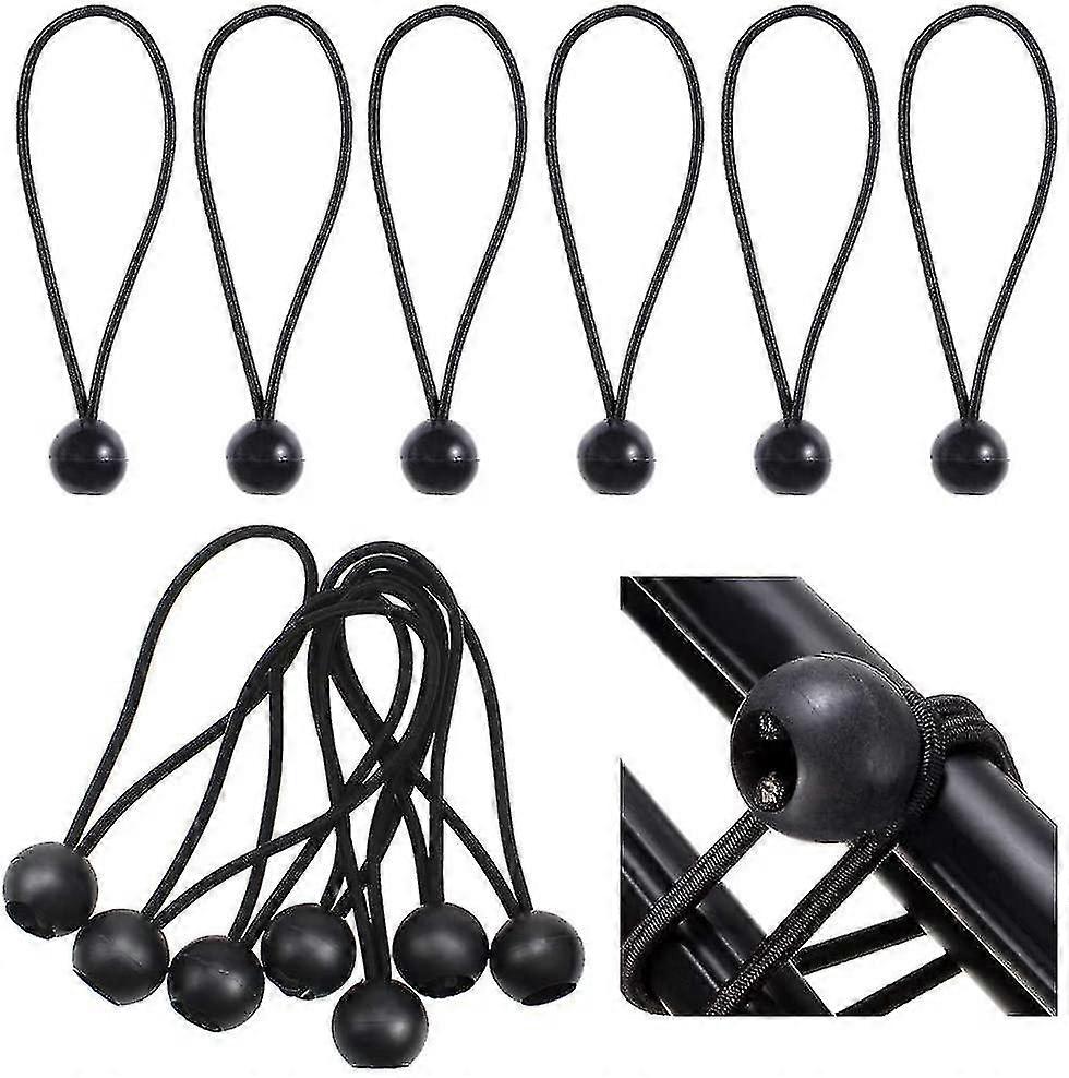 20pcs Elastic Rubber Ball Strap