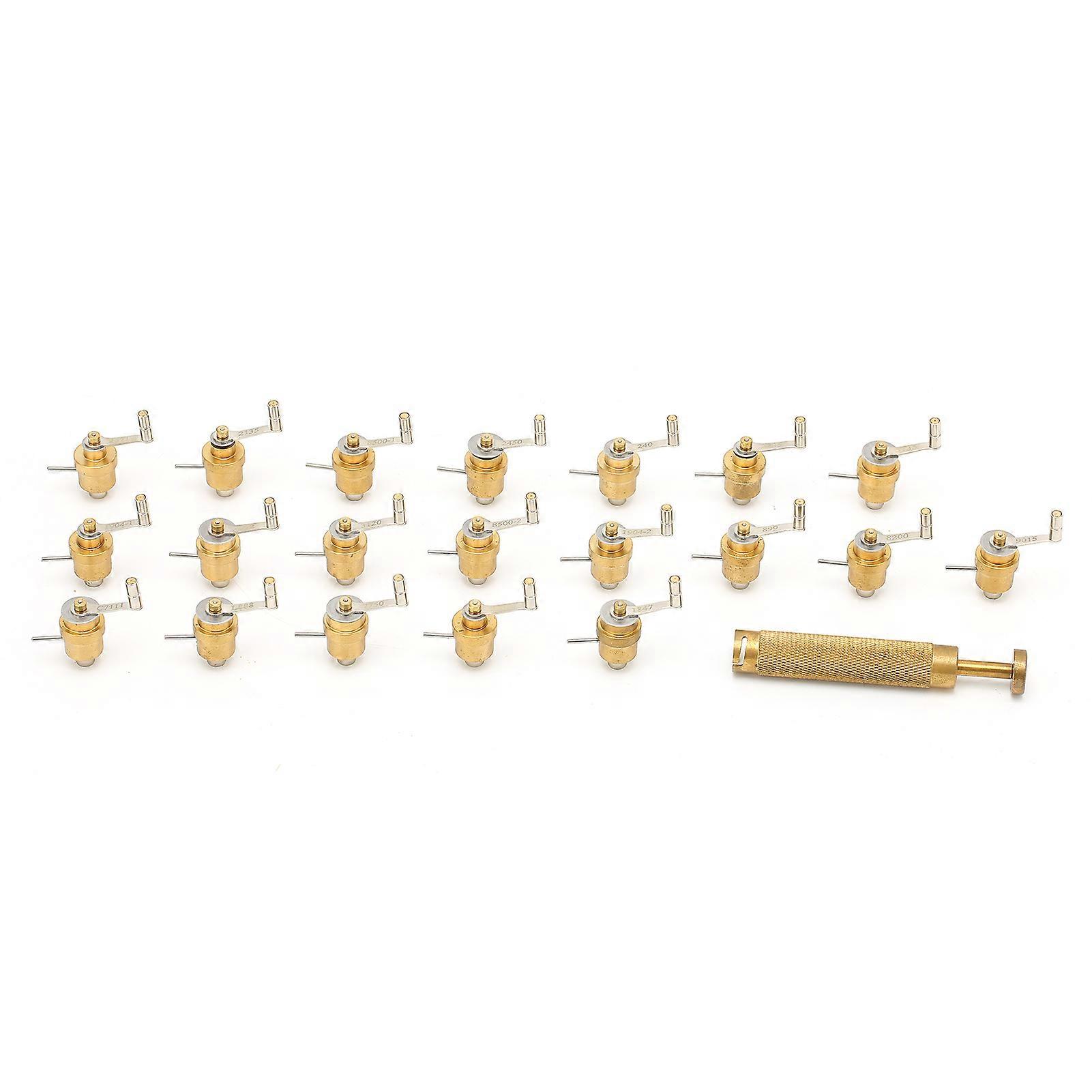 Watch Mainspring Winder Professional Winding Tool Accessory with 20 Different Models for Watch Repairing