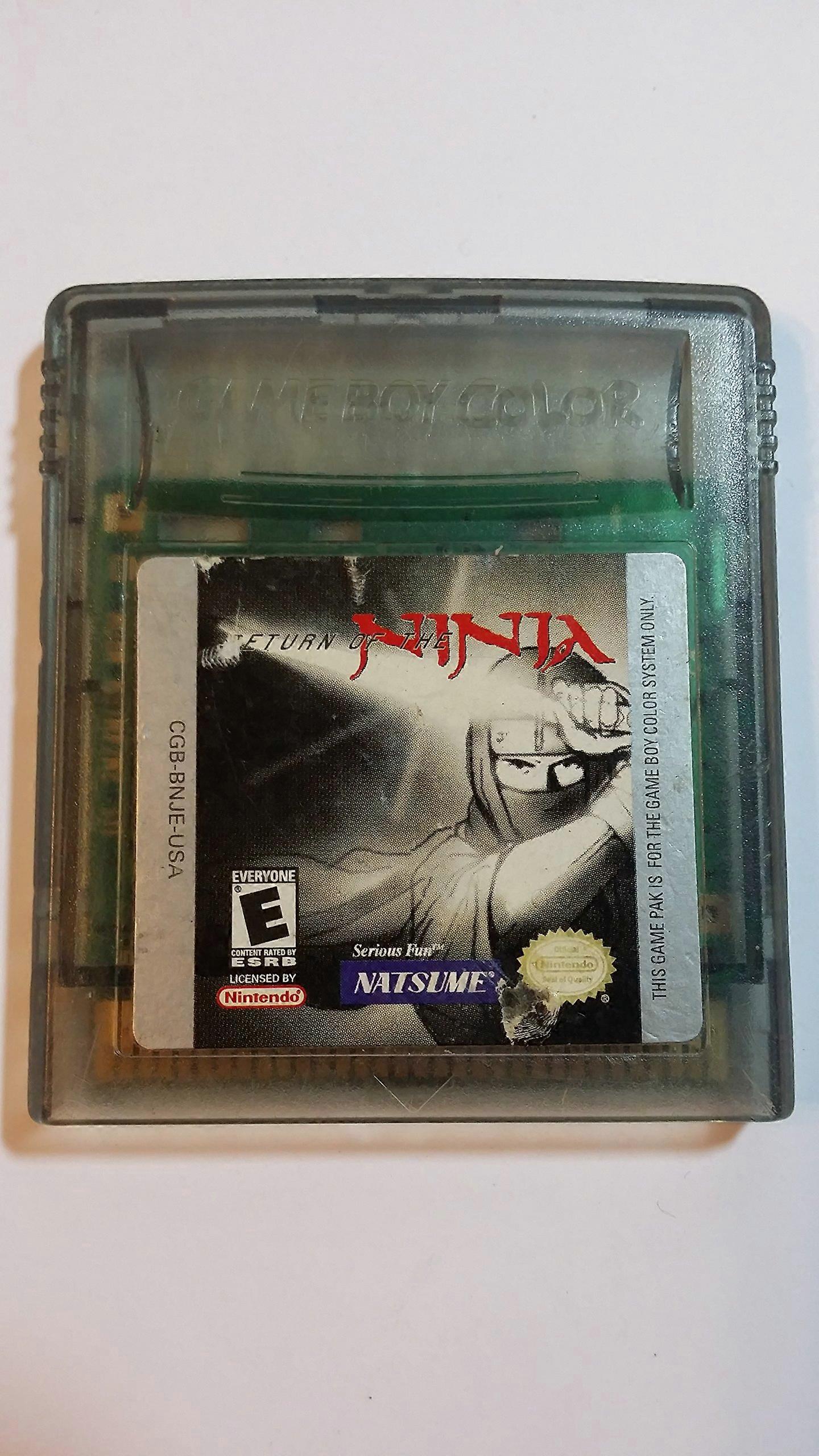 Return of the Ninja  Game -  - PAL - New & Sealed
